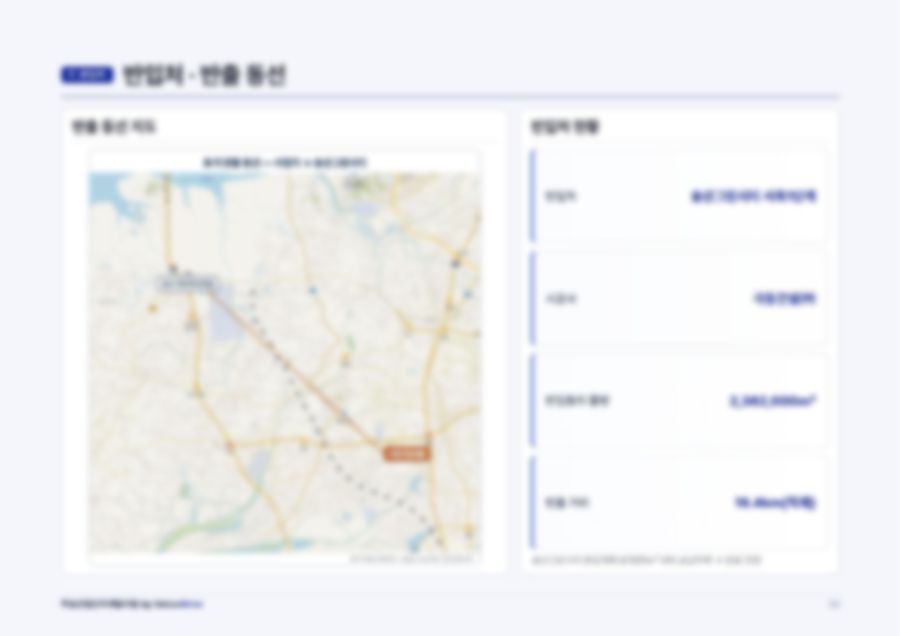 부동산 개발 PF 사업계획서 48페이지